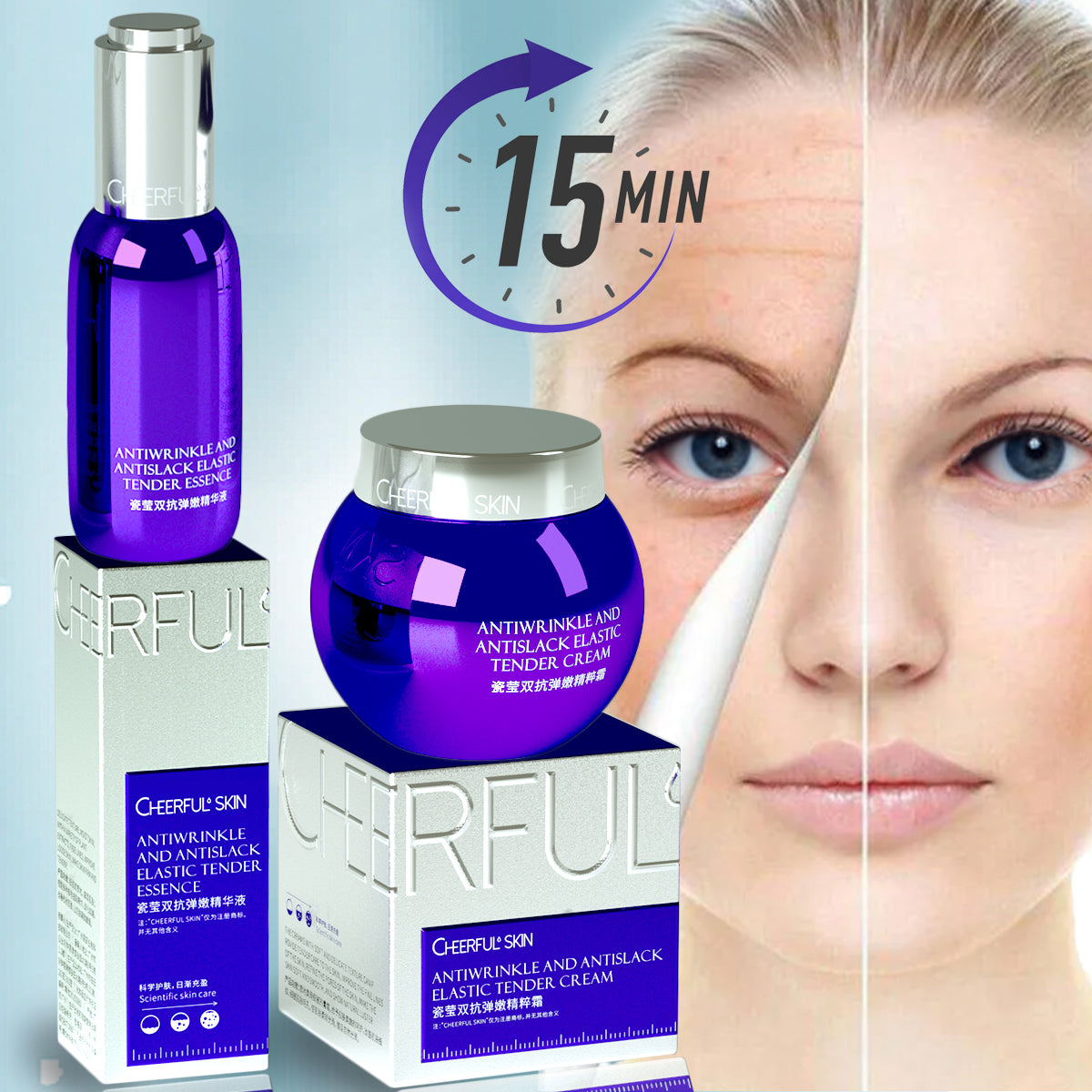 15 min Anti-Wrinkle Anti-Aging Kit